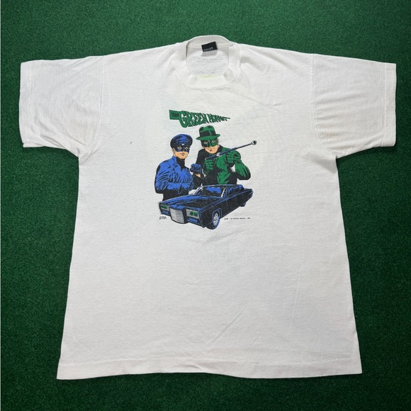 1991 The Green Hornet vintage t-shirt extremely rare 90s Bruce Lee comic book tv - Picture 1 of 8